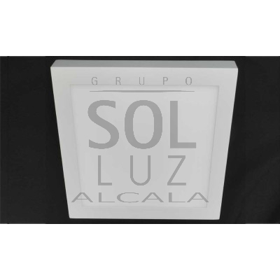 Downlight de Superficie Led Cuadrado Blanco | LuzAlcala.com