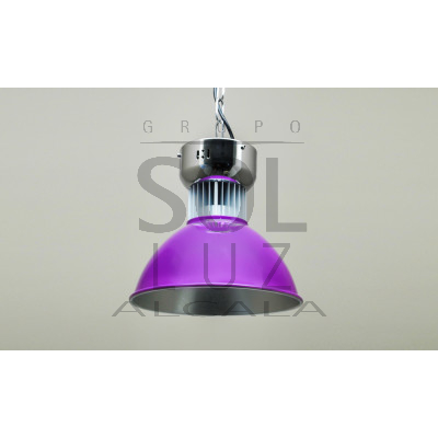 Campana LED en color morado