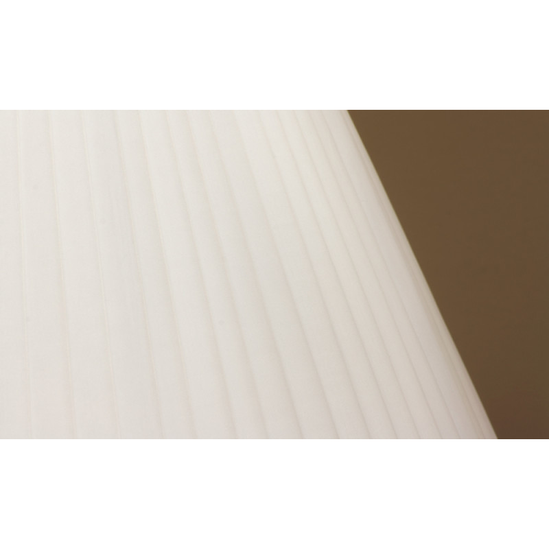 Pantalla tableada en color blanco 20cm