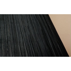 Pantalla fruncida en color negro 25cm