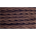 Cable trenzado algodón marrón