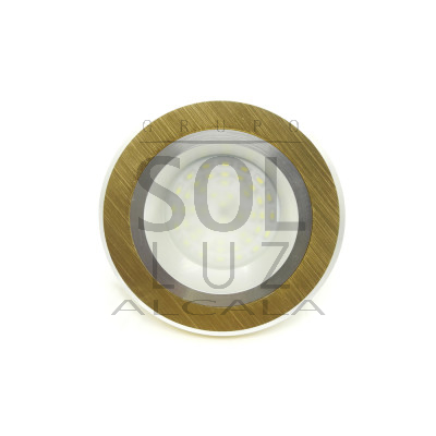Empotrable oro mate cepillado Empotrable oro mate cepillado