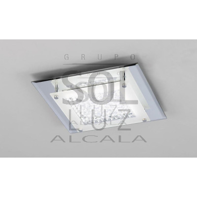 Plafón MANTRA de la colección CRYSTAL LED | LuzAlcala.com