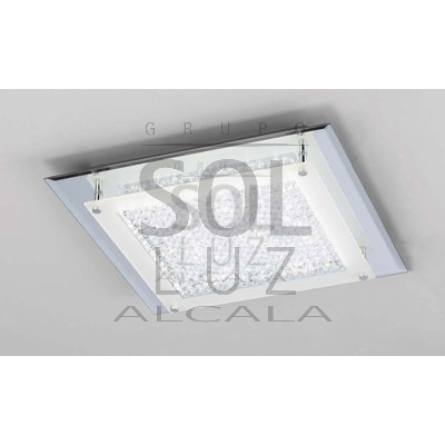 Plafón MANTRA de la colección CRYSTAL LED | LuzAlcala.com