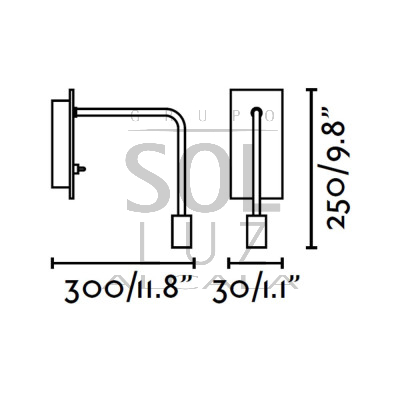 Flexo LED de FARO de la Colección SAMI 41023 | LuzAlcala.com