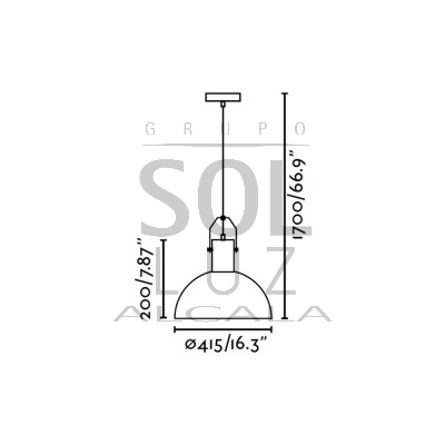 Lámpara FARO de la Colección MARGOT 68561  | LuzAlcala.com