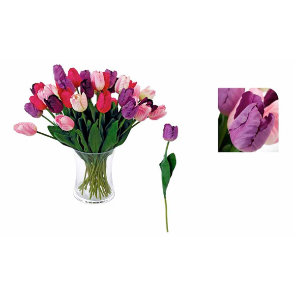 Tulipán artificial violeta