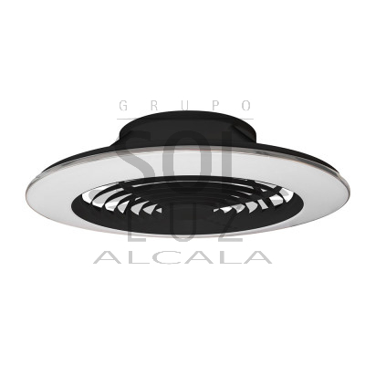 Ventilador Mod. ALISIO XL de MANTRA en Negro | LuzAlcala.com