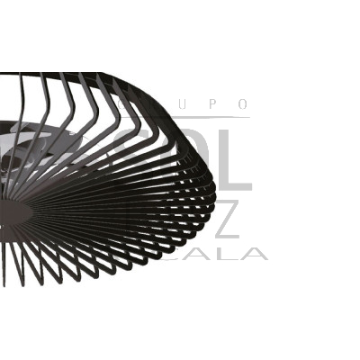 Ventilador Mod. HIMALAYA de MANTRA en Negro | LuzAlcala.com