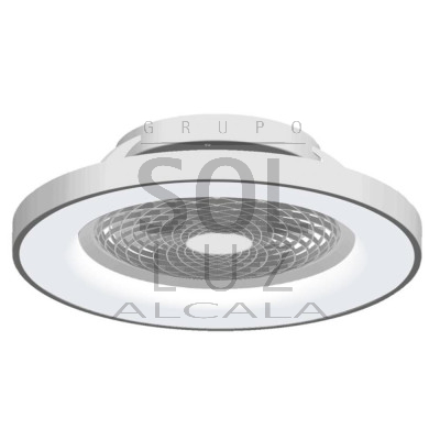 Ventilador Mod. TIBET de MANTRA en Plata | LuzAlcala.com