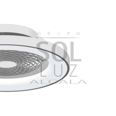 Ventilador Mod. TIBET de MANTRA en Plata | LuzAlcala.com