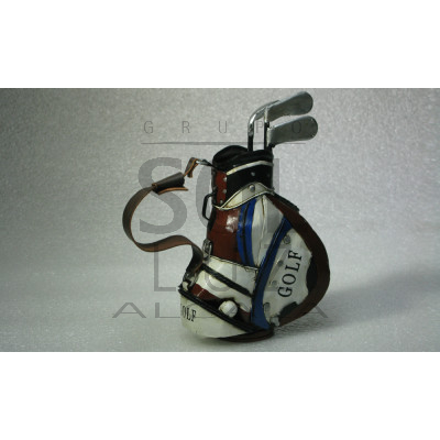 Bolsa de golf burdeos