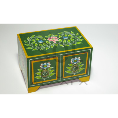 Caja madera pintada a mano Caja madera pintada a mano