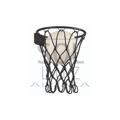 Aplique Juvenil negro de MANTRA de la Colección BASKETBALL | LuzAlcala.com