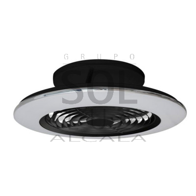 Ventilador Mod. ALISIO de MANTRA en Negro | LuzAlcala.com