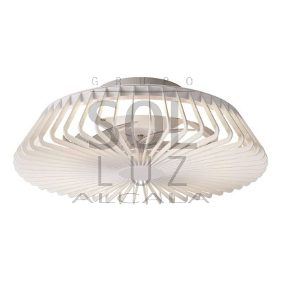 Ventilador Mod. HIMALAYA MINI de MANTRA en Blanco | LuzAlcala.com