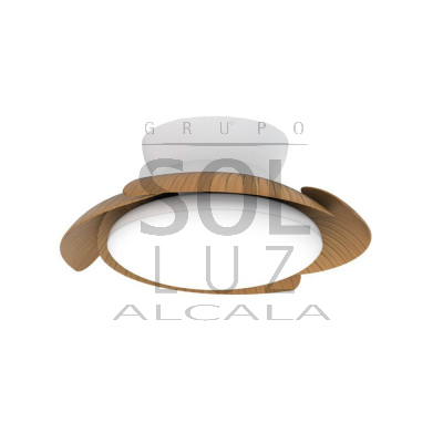 Ventilador Mod. ALOHA de MANTRA en blanco/madera | LuzAlcala.com