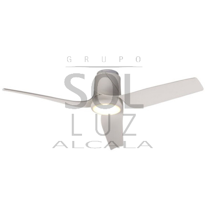 Ventilador Mod. USHUAIA de MANTRA en blanco | Luz Alcalá