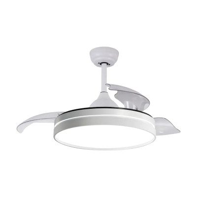 Ventilador Mod. OSLO Motor DC. Blanco | LuzAlcala.com