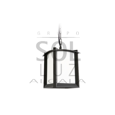 Farol de techo Mark en gris oscuro