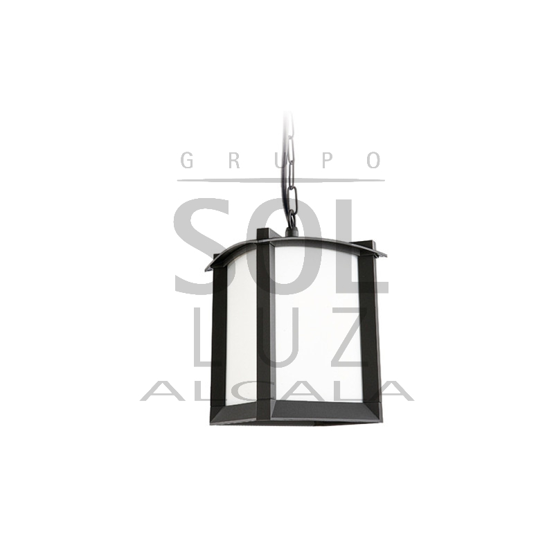 Farol de techo Mark en gris oscuro