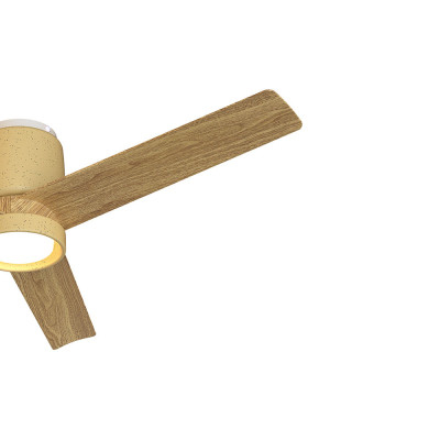 Ventilador Mod. CERAMICA de MANTRA en beige/madera | LuzAlcala.com