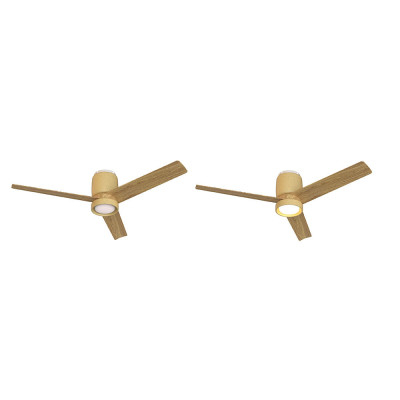 Ventilador Mod. CERAMICA de MANTRA en beige/madera | LuzAlcala.com