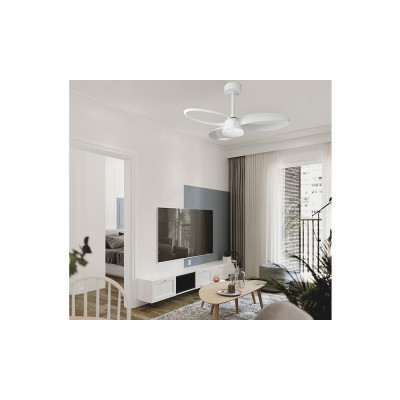 Ventilador Mod. INFINITY FAN de MANTRA en blanco | LuzAlcala.com