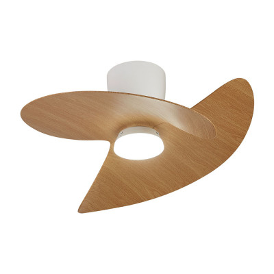 Ventilador Mod. ONA de MANTRA en blanco/madera | LuzAlcala.com