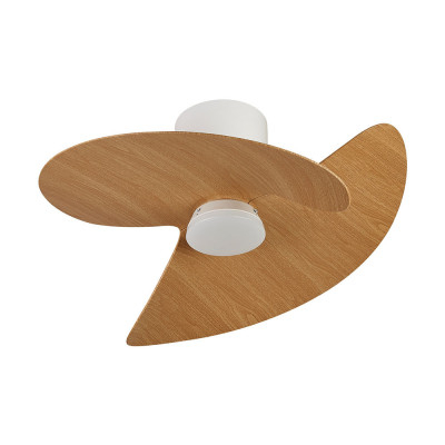 Ventilador Mod. ONA de MANTRA en blanco/madera | LuzAlcala.com