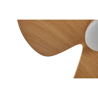 Ventilador Mod. ONA de MANTRA en blanco/madera | LuzAlcala.com