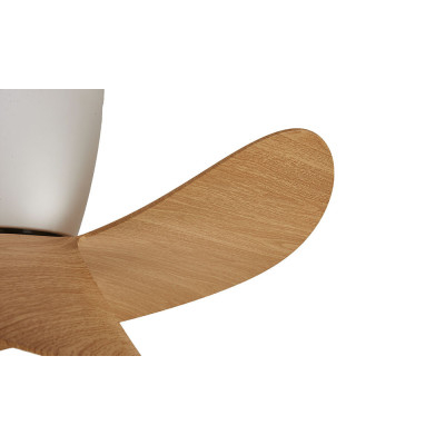 Ventilador Mod. ONA de MANTRA en blanco/madera | LuzAlcala.com