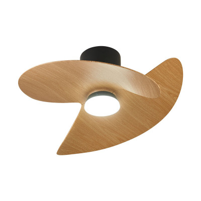 Ventilador Mod. ONA de MANTRA en negro/madera | LuzAlcala.com