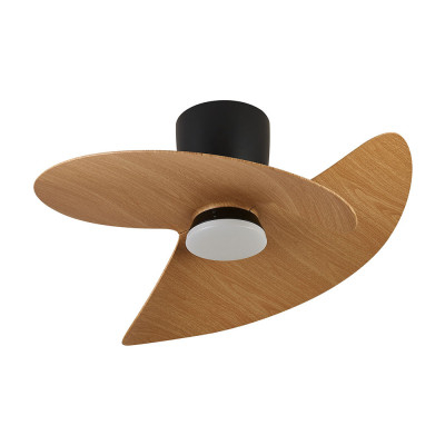 Ventilador Mod. ONA de MANTRA en negro/madera | LuzAlcala.com