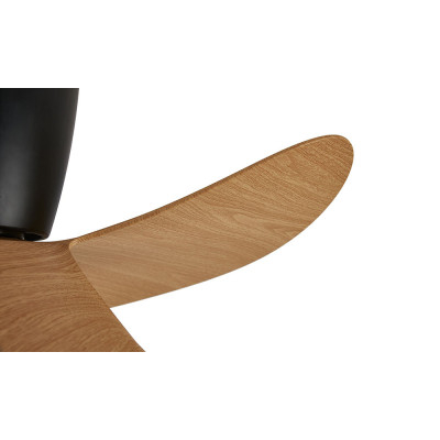 Ventilador Mod. ONA de MANTRA en negro/madera | LuzAlcala.com