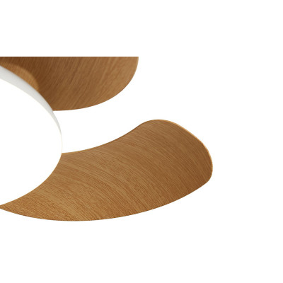 Ventilador Mod. ALOHA II de MANTRA en blanco/madera | LuzAlcala.com