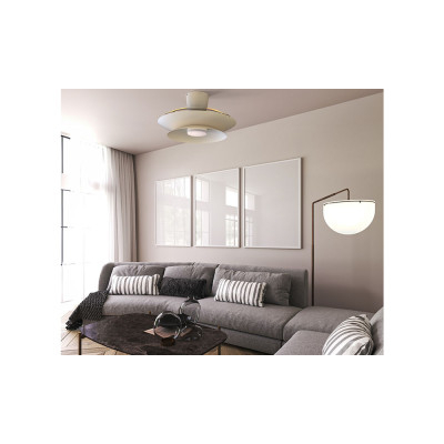 Ventilador Mod. PATAGONIA MANTRA Blanco | LuzAlcala.com