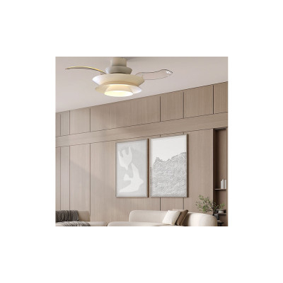 Ventilador Mod. ACONCAGUA de MANTRA en blanco | LuzAlcala.com