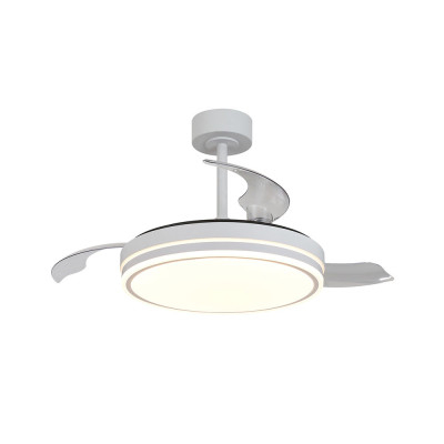 Ventilador Mod. LUNA S de MANTRA en blanco | Luz Alcalá