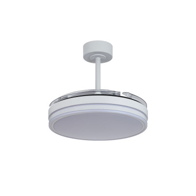 Ventilador Mod. LUNA M de MANTRA en blanco | Luz Alcalá