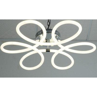 Plafón cromo colección ALL TUBE | LuzAlcala.com