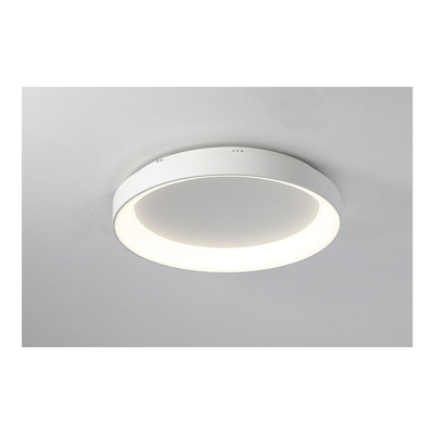 Plafón colección ARO BLANCO 45cm | LuzAlcala.com