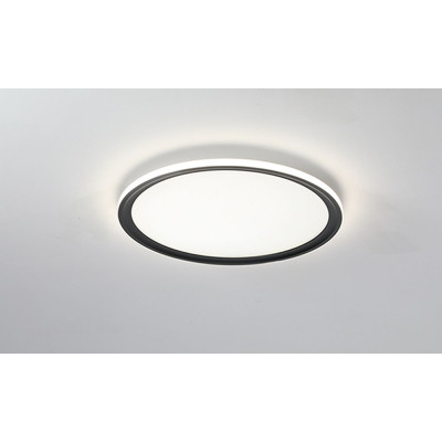 Plafón de cocina negro LED 50cm | LuzAlcala.com