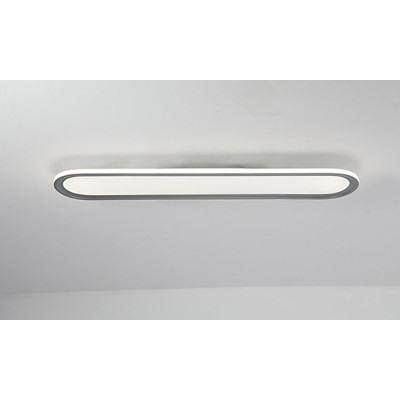 Plafón de cocina gris LED 100cm | LuzAlcala.com