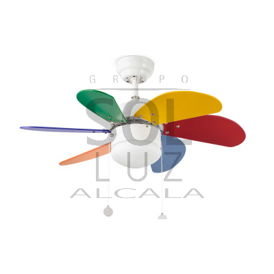 Ventilador faro PALAO multicolor 33179